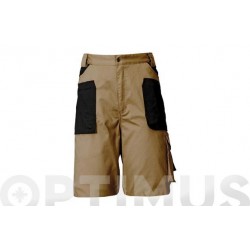BERMUDA STRETCH BEIGE TALLA...