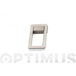 TIRADOR METALICO CROMO MATE