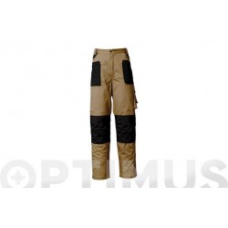 PANTALON STRETCH BEIGE...