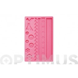 PLANTILLA FONDANT 409-2563