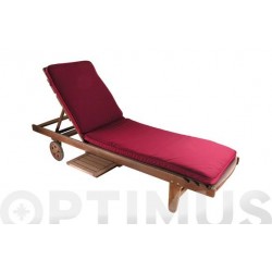 COJIN CAMA FIJA GRANATE  40655