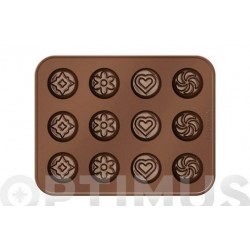 MOLDE BOMBONES CHOCO SURTIDOS