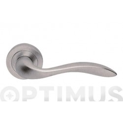 MANILLA ROSETA 850 CROMO MATE