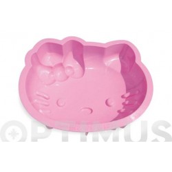 MOLDE SILICONA HELLO KITTY...