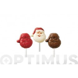 MOLDE PIRULETAS SANTA CLAUS...