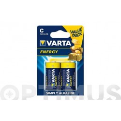 PILA ALCALINA ENERGY LR14C...