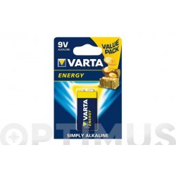 PILA ALCALINA ENERGY 6LR61...