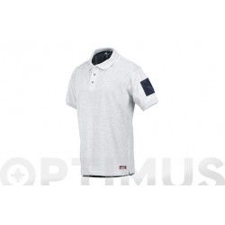 POLO MIMETIZADO BLANCO TALLA S