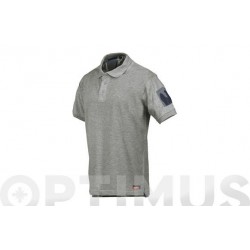 POLO MIMETIZADO GRIS TALLA M
