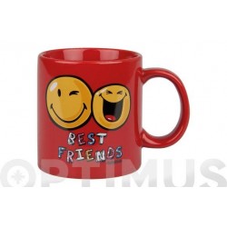 MUG CERAMICA SMILEY 330 ML...
