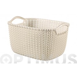 CESTA RECTANGULAR KNIT S...