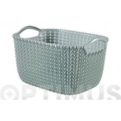 CESTA RECTANGULAR KNIT S...