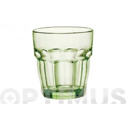 VASO VIDRIO ROCKBAR VERDE...