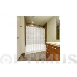 CORTINA BAÑO PVC CALDEA...