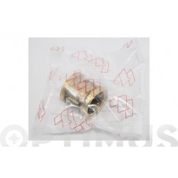 MANGUITO ROSCADO LATON  45019