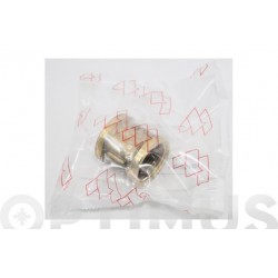 MANGUITO ROSCADO LATON  1"