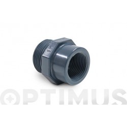 REDUCCION ROSCADA PVC  M...