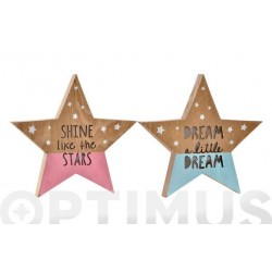 ESTRELLA MDF CON LEDS...