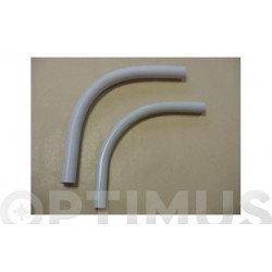 CURVA ROSCADA GRIS (10 UDS)...