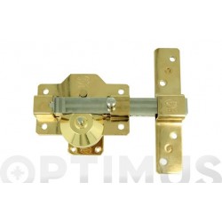 CERROJO 1 PLUS 90 DORADO