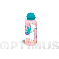 BOTELLA ALUMINIO LLAMA 500 ML