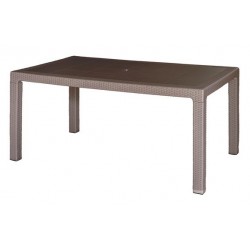 MESA RESINA RATAN...