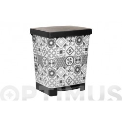 CUBO PEDAL DECORADO CUBIK...