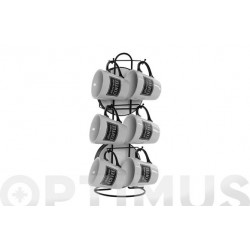 TAZAS CAFE/CORTADO SET 6...