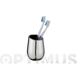VASO PORTACEPILLO BADI CROMADO