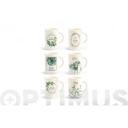 MUG NEW BONE CHINA HOJAS 40...