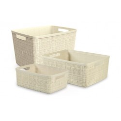 CESTA RECTANGULAR JUTE 5L...