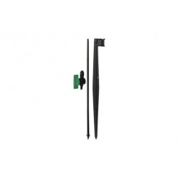 VARILLA + SOPORTE 30 CM 90º