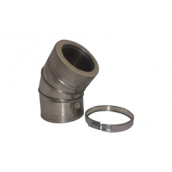 CODO PARED DOBLE INOX 316L...