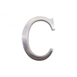 LETRA LATON 100 MM A CROMO...