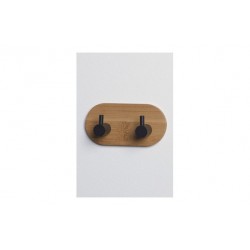 COLGADOR DOBLE BAÑO  BLACK...
