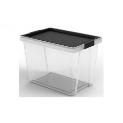 CAJA MULTIUSOS NEW 15 L NEGRO