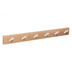 PERCHA PARED MADERA NATURAL...