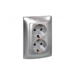 BASE ENCHUFE DOBLE SCHUKO...