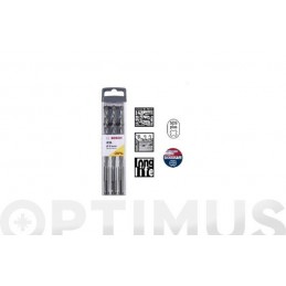 BROCA SDS-PLUS 10 MM 3 UDS