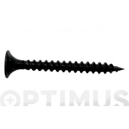 TIRAFONDO PLADUR NEGRO 75 UDS