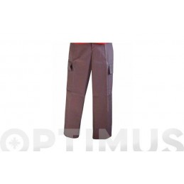 PANTALON 2 BOLSILLOS GRIS T 40