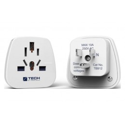 ADAPTADOR ENCHUFE PARA VIAJE