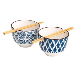BOL PORCELANA CON PALILLOS...