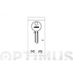 LLAVE ACERO U-4D