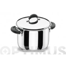 OLLA RECTA CON TAPA INOX...