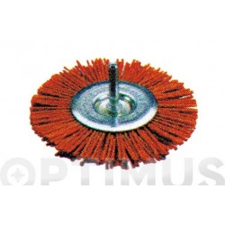 CEPILLO CIRCULAR NILON ROJO...