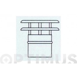 DEFLECTOR TUBO ALUM...