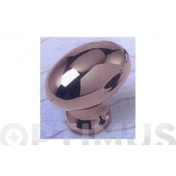 POMO METALICO NIQUEL CEPILLADO