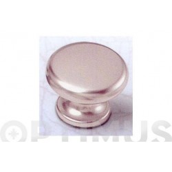 POMO METALICO NIQUEL CEPILLADO