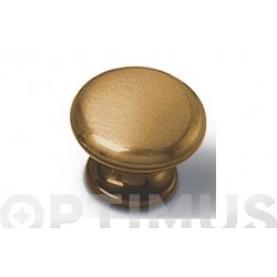 POMO METALICO BRONCE RUSTICO